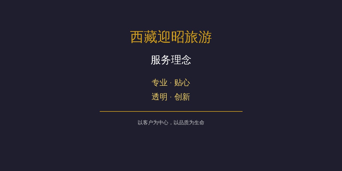 西藏导游专业热情服务